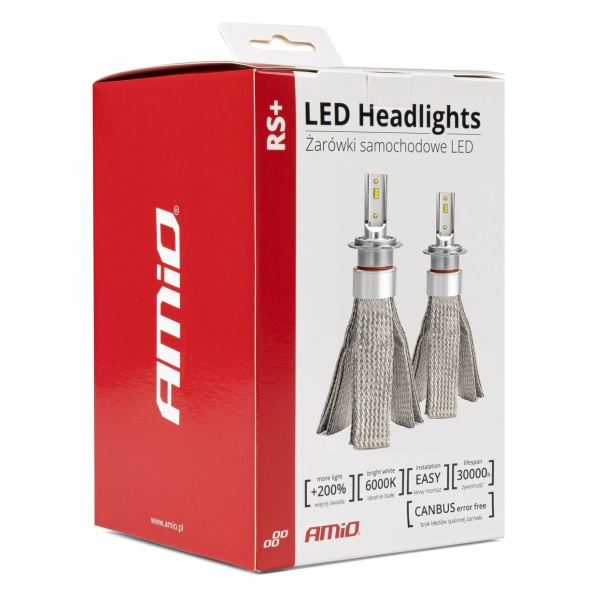 Kit Led H7 Amio RS+ Slim H7 50W 01083